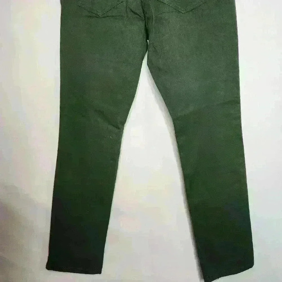 Amazon Essentials Mens Straight Leg Denim jeans Forest Green 28X30 - Picture 7 of 9